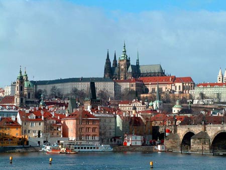 Prague Castle at daylight