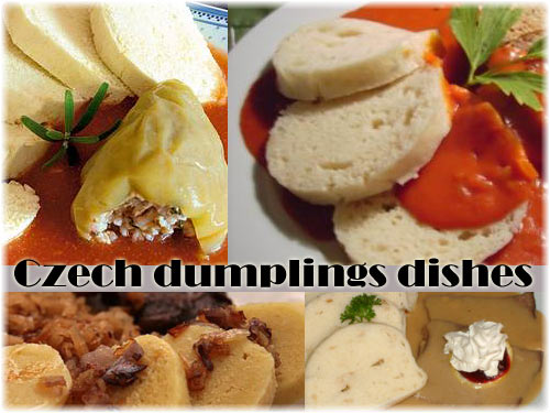 czech dumplings dishes