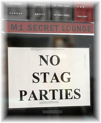 No Stag Parties