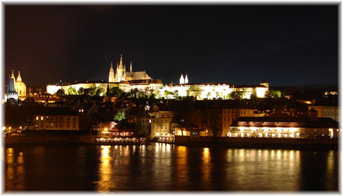 Prague Castle at Night