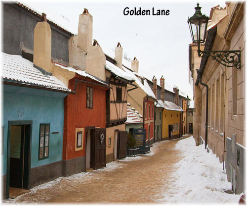 Golden Lane, Prague Castle