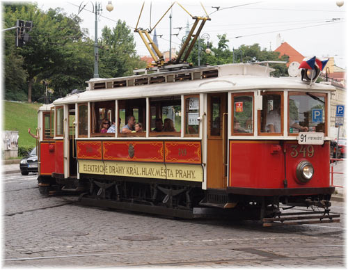 Historical Tram Prague
