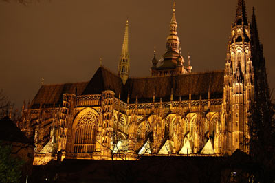 Prague Castle at Night