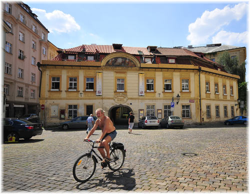 Cycling in Prague