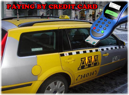 Paying Taxi by Card