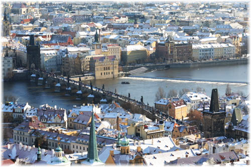 Charles Bridge in Winter