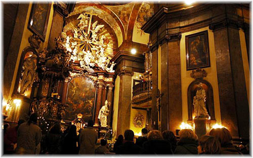 Church Mass Prague