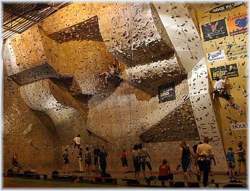 Climbing Wall in Prague