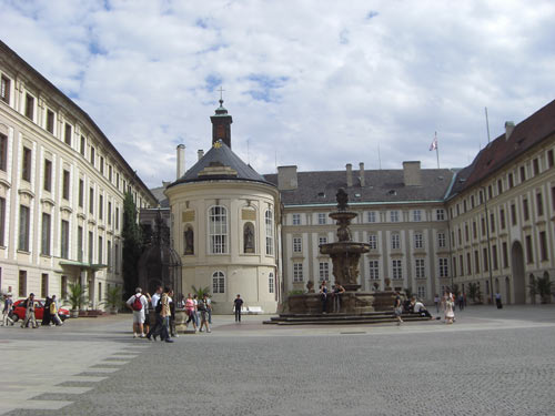 Prague Castle Courtyard