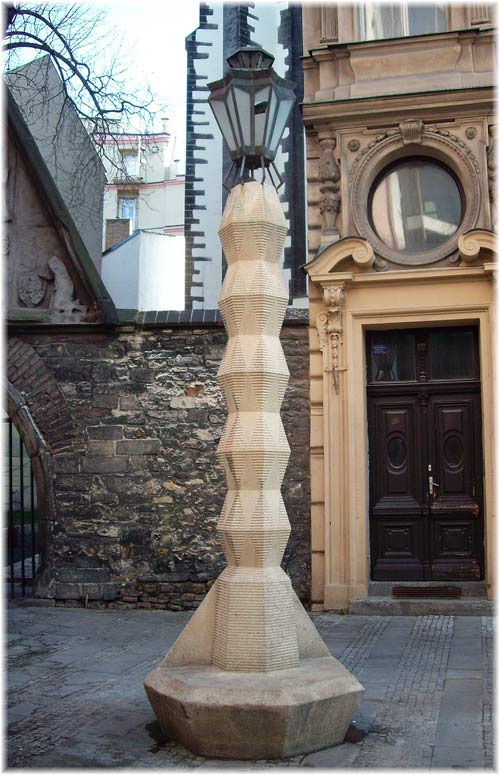 Cubist Lamp Post Prague