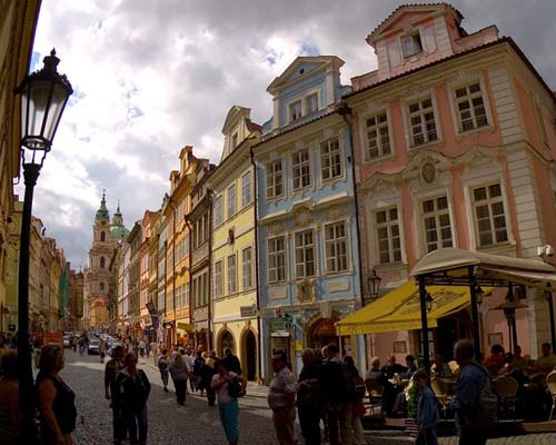 Mostecka Street Prague