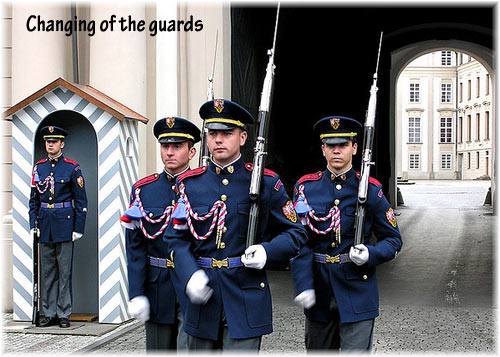 Changing of the guards