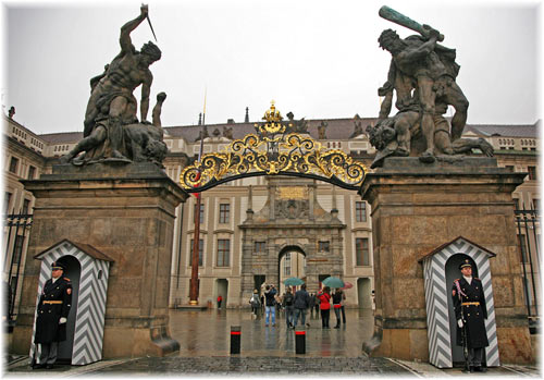 Prague Castle Gate
