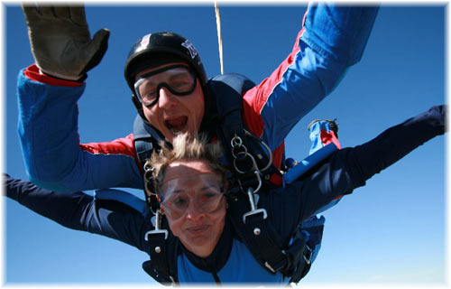 Sky Dive in Prague