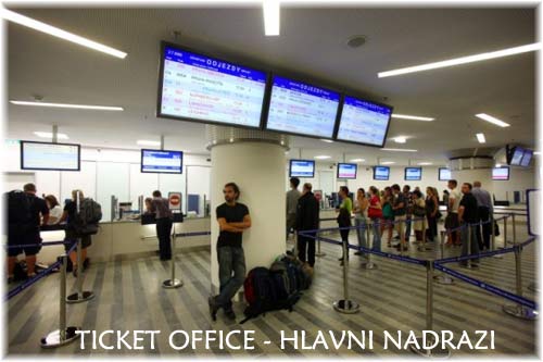 Prague Station Ticket Office