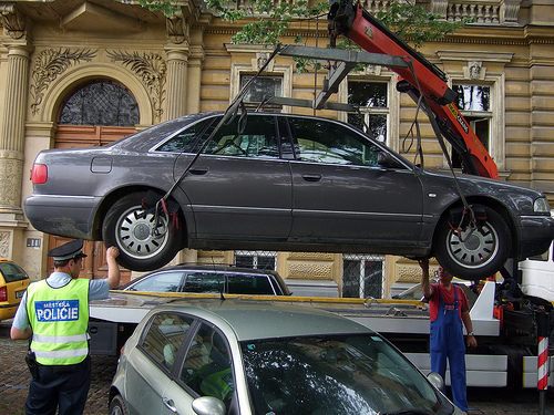 Towing Car Prague