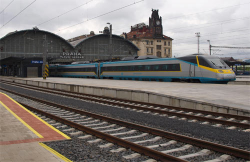 Trains Prague