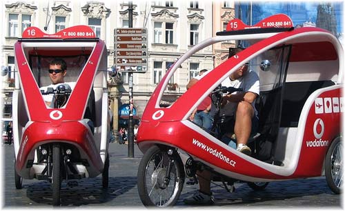 Velotaxi Prague