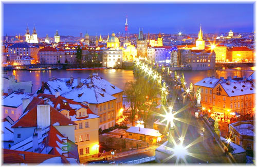 Prague at Winter